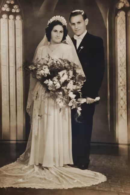 Szemes János és Schwäger Angéla 