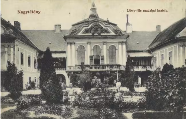 A nagytétényi Lőwy-kastély 1915-ben