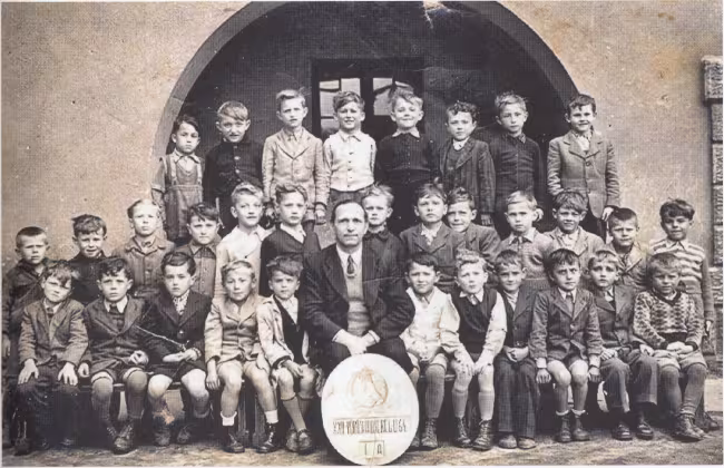 Iskolai csoportkép 1953-54