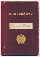 Szörcsök István (1924) munkakönyve